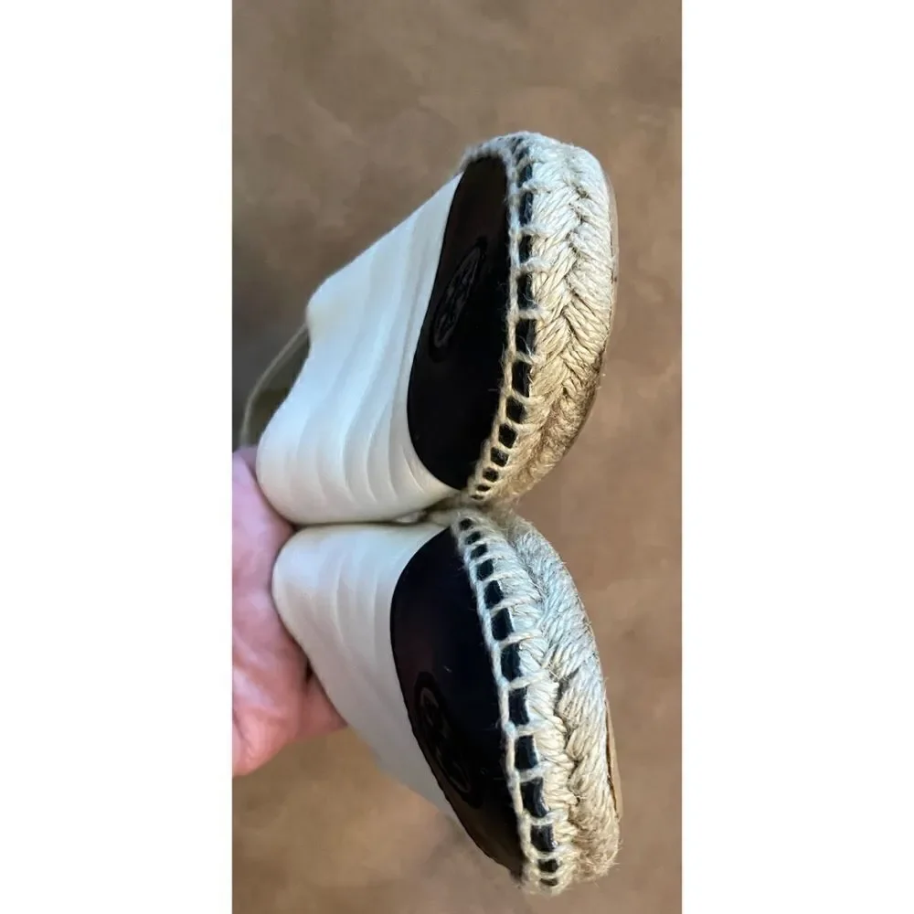 Tory Burch Colorblock Espadrilles Size 7.5